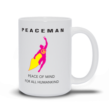 Load image into Gallery viewer, White Peaceman® Mug