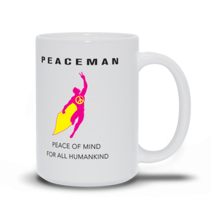 White Peaceman® Mug