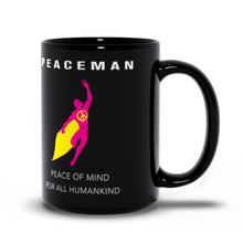 Load image into Gallery viewer, Black Peaceman® Mug