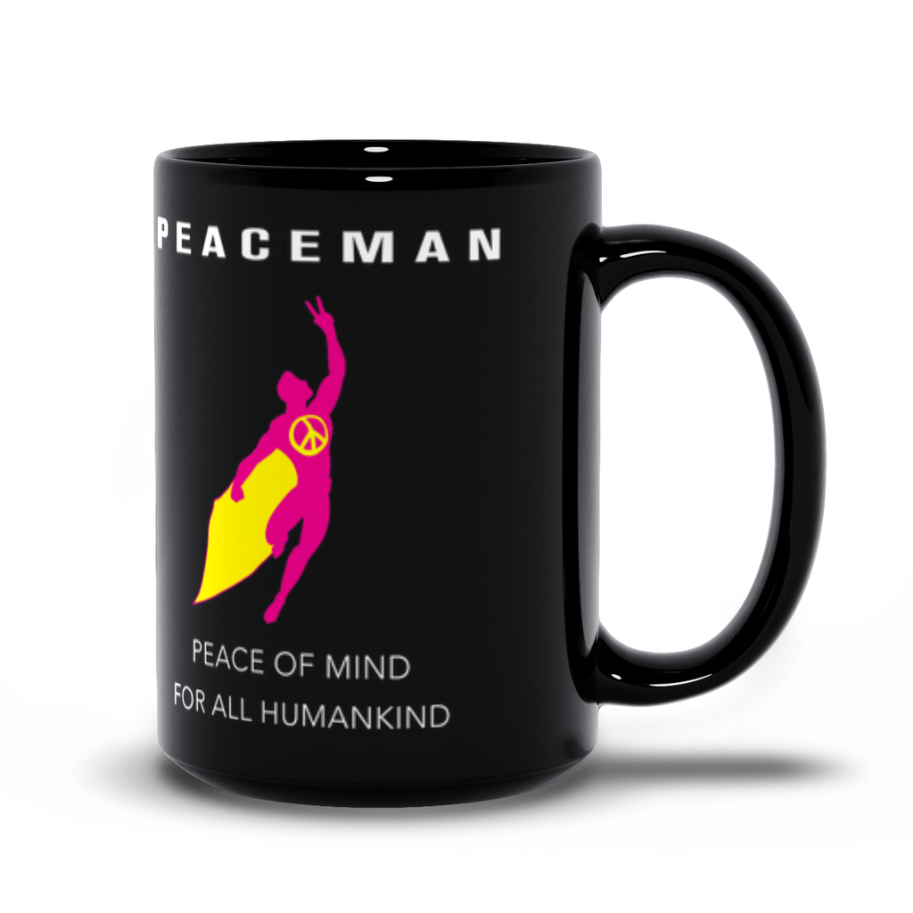 Black Peaceman® Mug